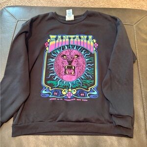 Carlos Santana Multicolor Graphic Tee